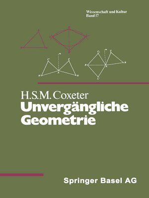 cover image of Unvergängliche Geometrie